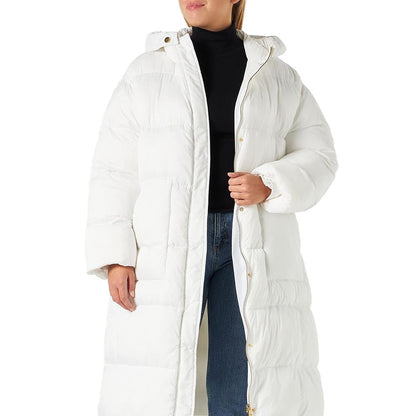 White Nylon Jackets & Coat