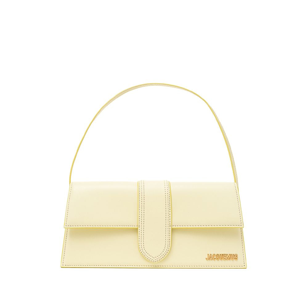 Yellow Leather Shoulder Bag