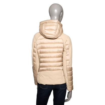 Beige Polyester Damenjacke