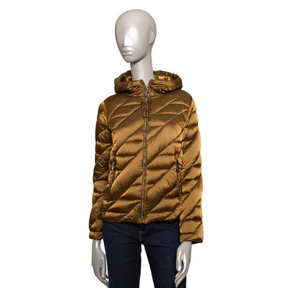 Braune Polyester Damenjacke