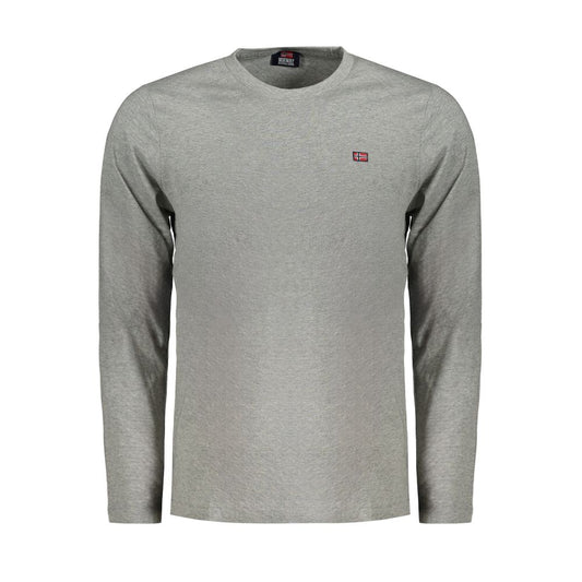 Gray Cotton Men TShirt