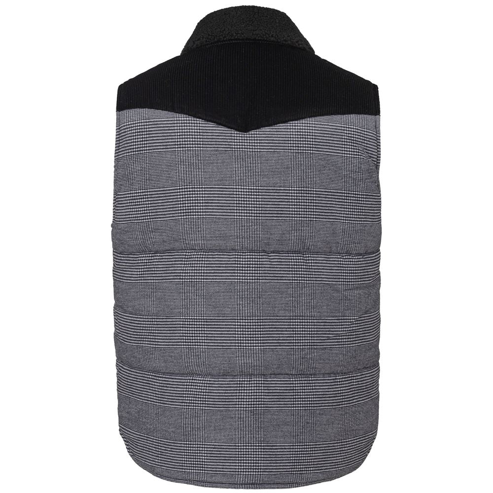 Chaqueta de algodón gris