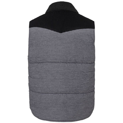 Chaqueta de algodón gris