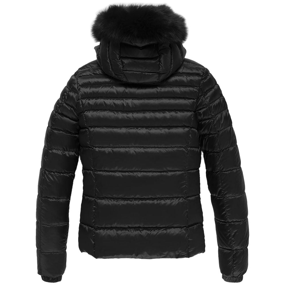 Black Nylon Women Jacket