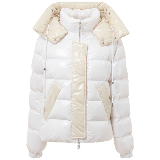 White Polyamide Jackets & Coat