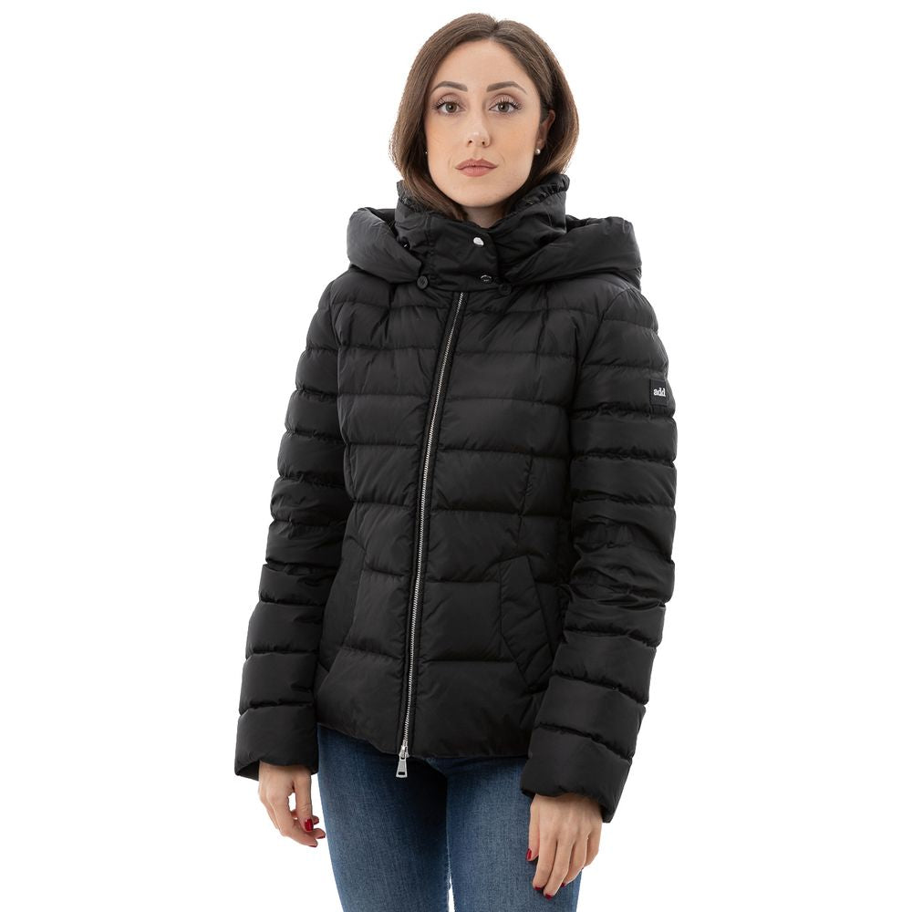 Black Polyamide Jackets & Coat