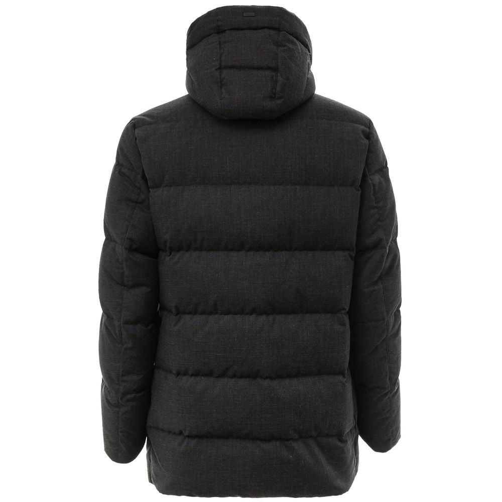 Black Polyester Jacket