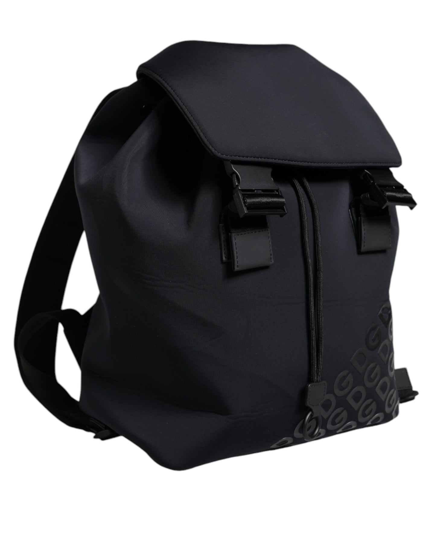 Mochila de viaje de neopreno DG Mania de color negro