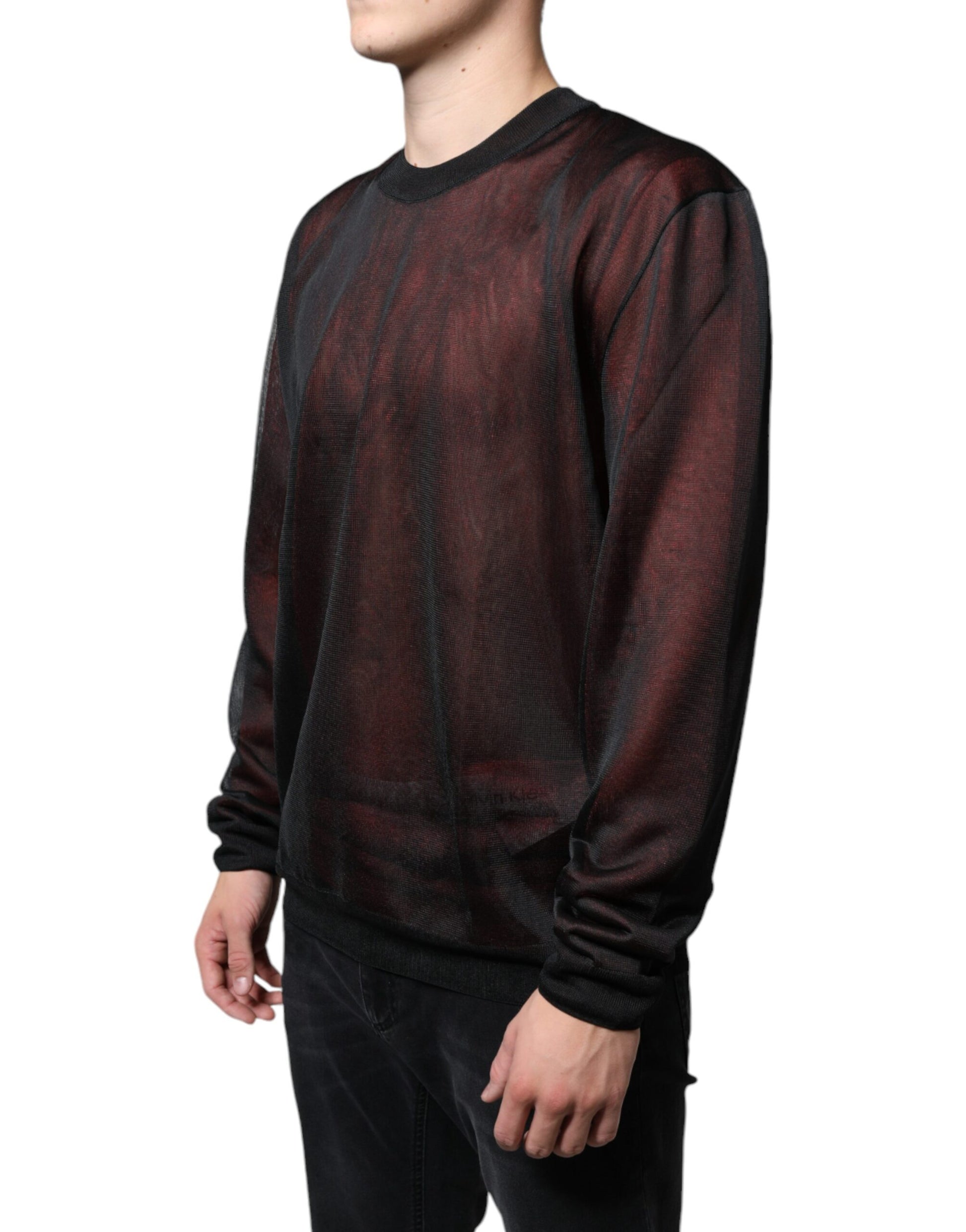 Brauner Polyester-Pullover