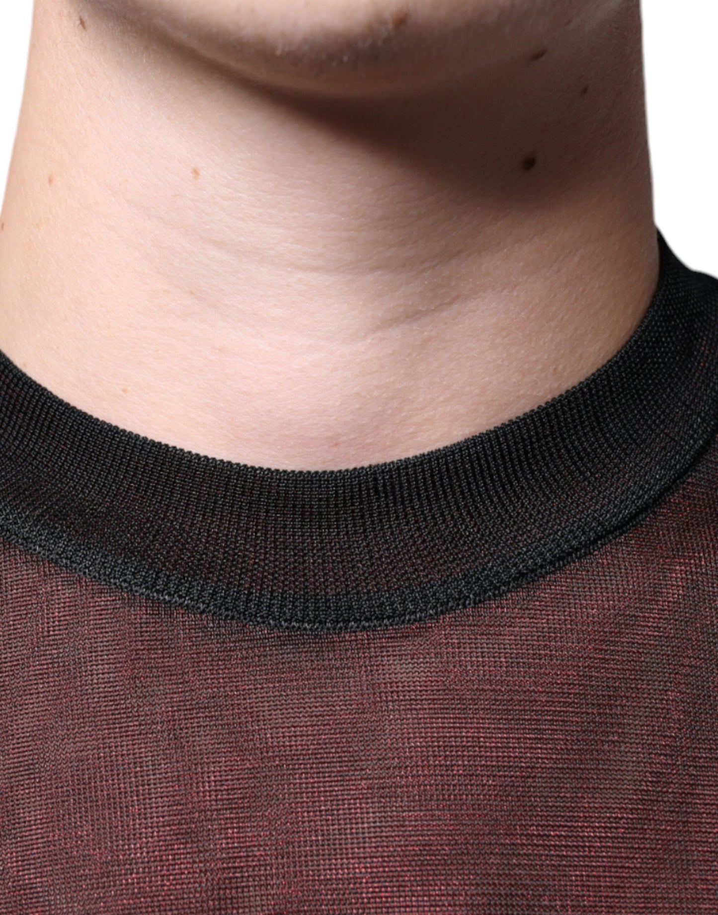 Brauner Polyester-Pullover