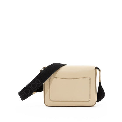 hellbeige Ledertasche