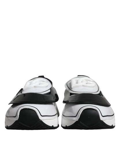 Zapatillas Daymaster con placa de logotipo en blanco y negro