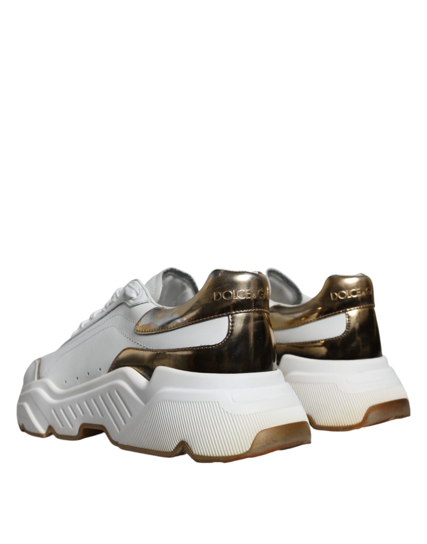 Zapatillas de deporte de piel Daymaster en oro blanco