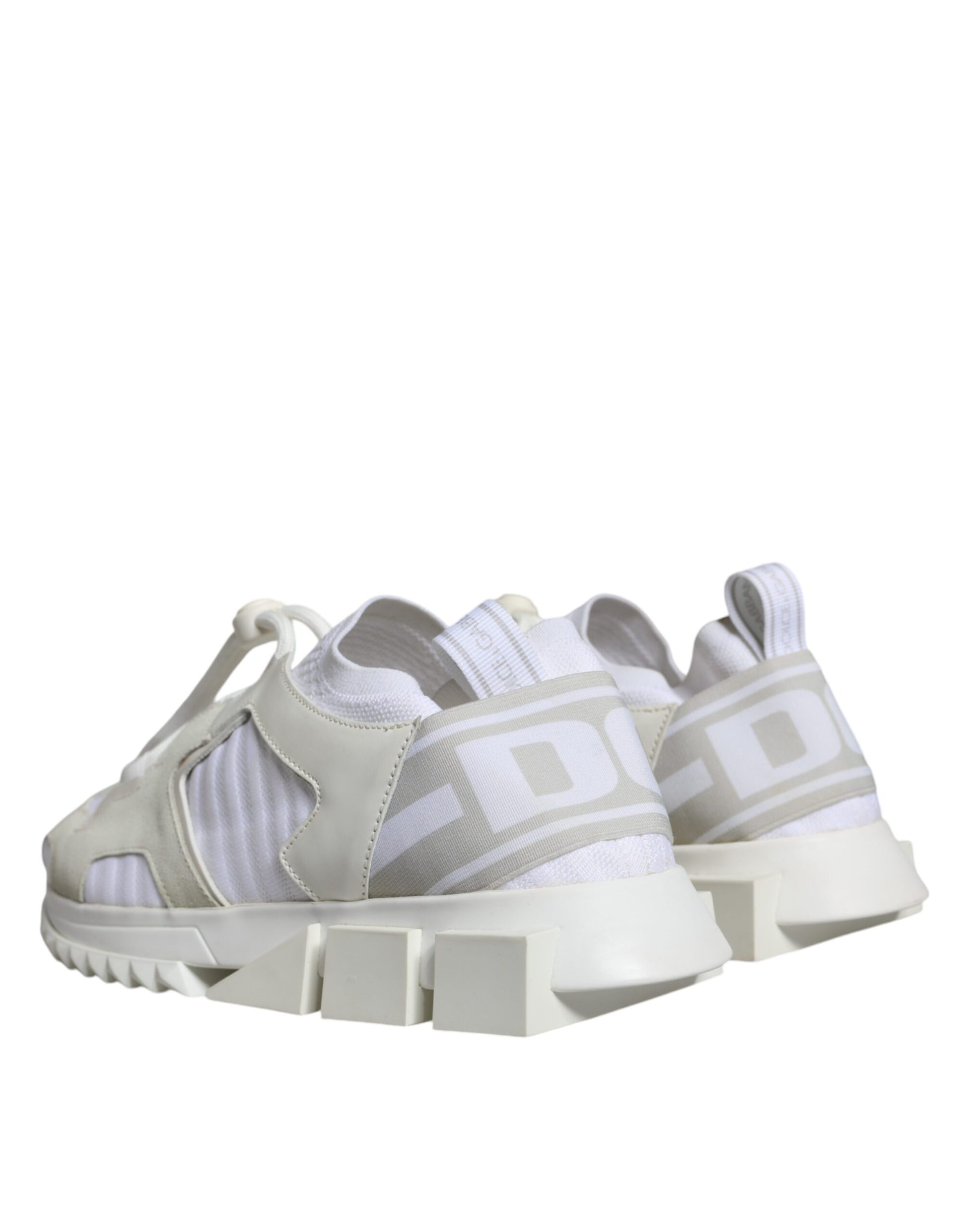 White Mesh Sorrento Trekking Sneakers Shoes