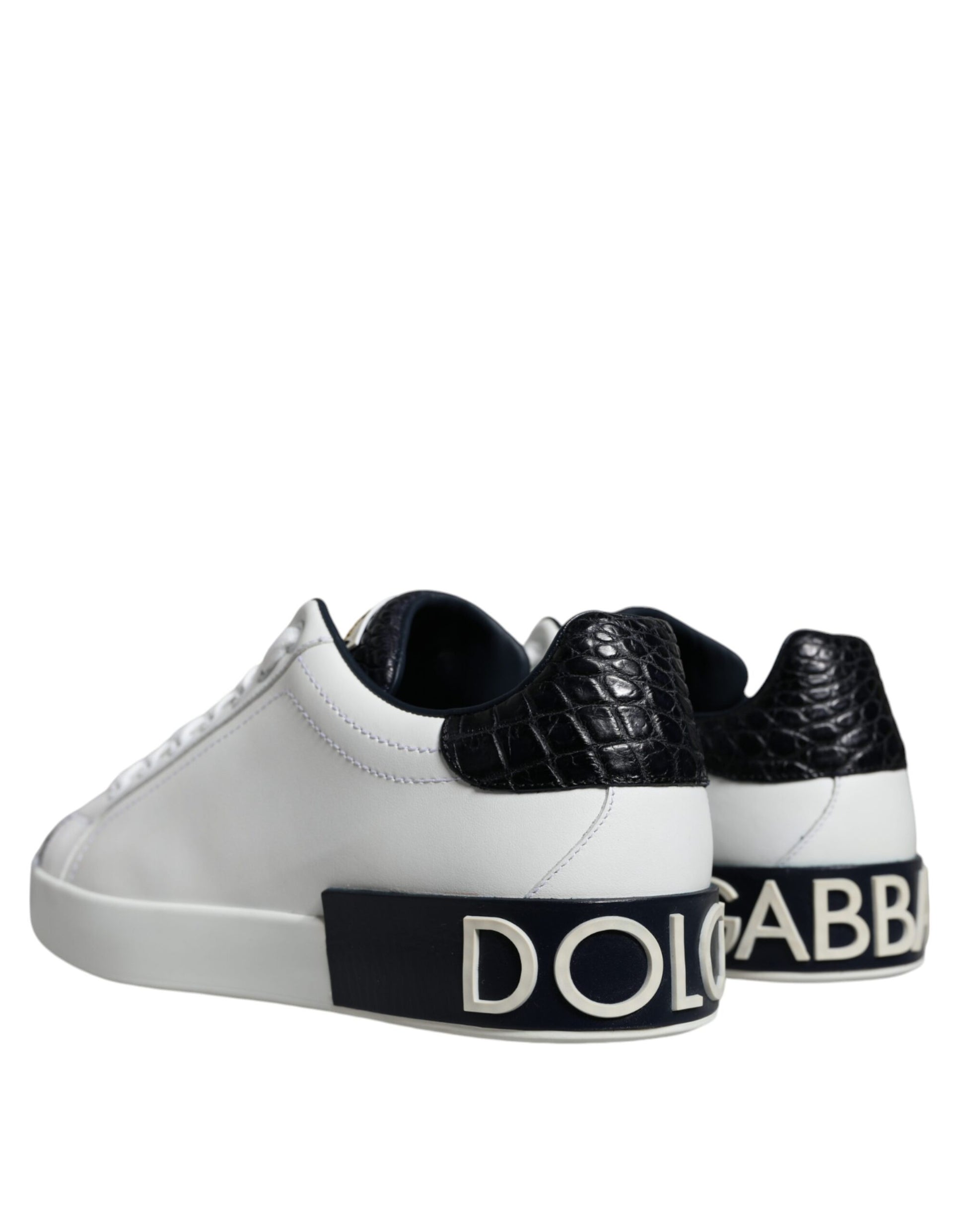 Zapatillas de deporte Portofino de piel blanca con logotipo