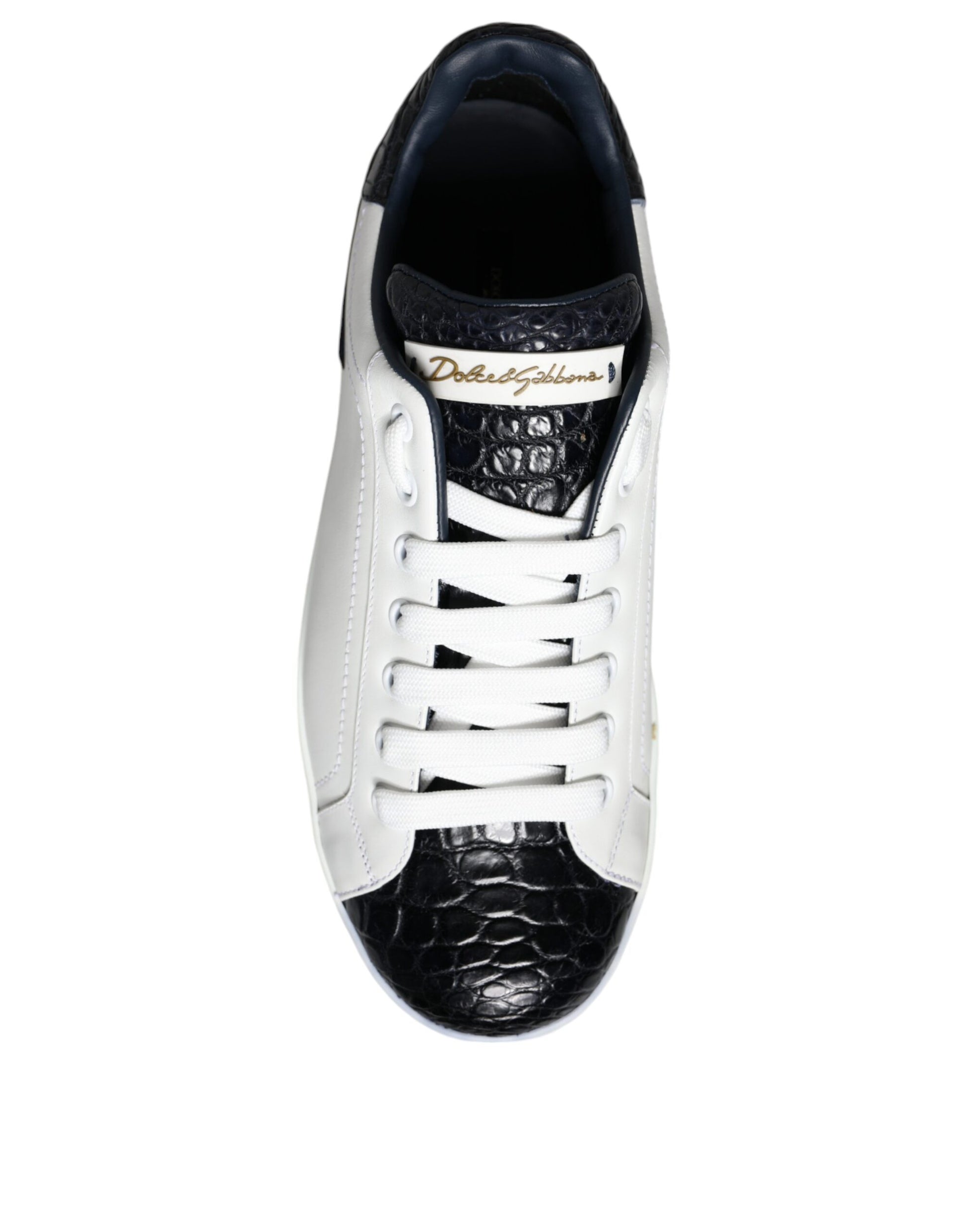 Zapatillas de deporte Portofino de piel blanca con logotipo