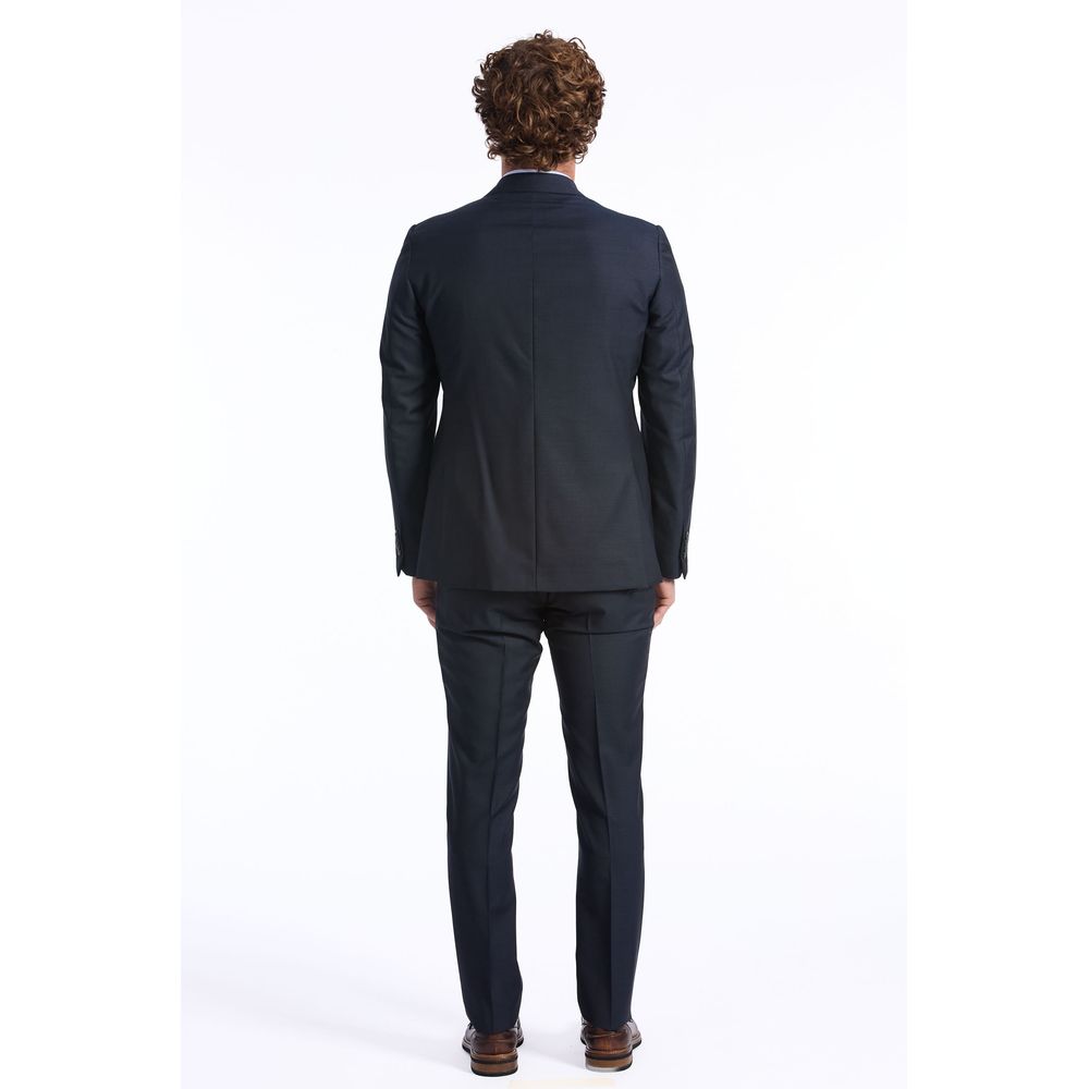 Black Wool Suit