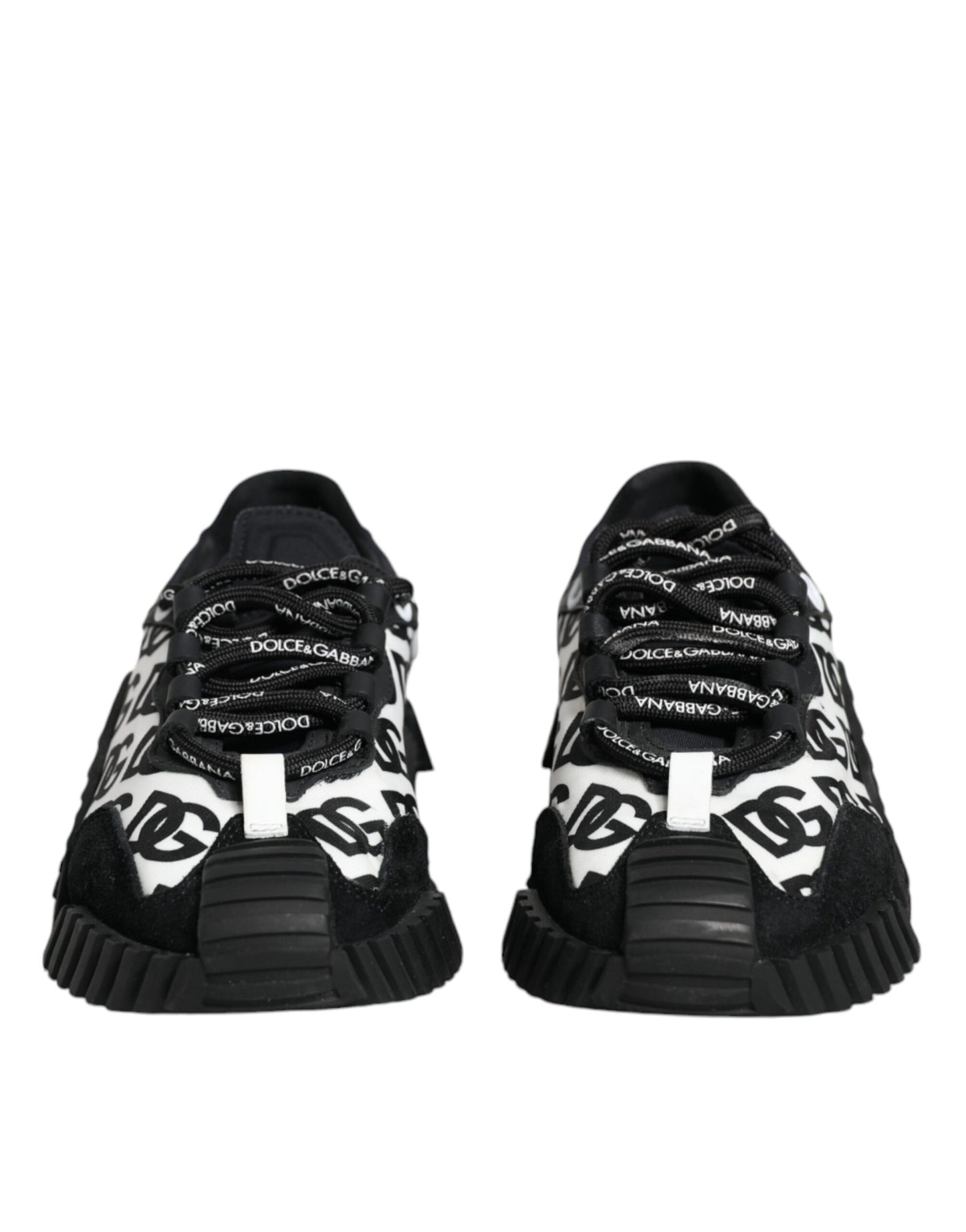 Zapatillas de deporte NS1 de caña baja con cordones y logotipo en color negro