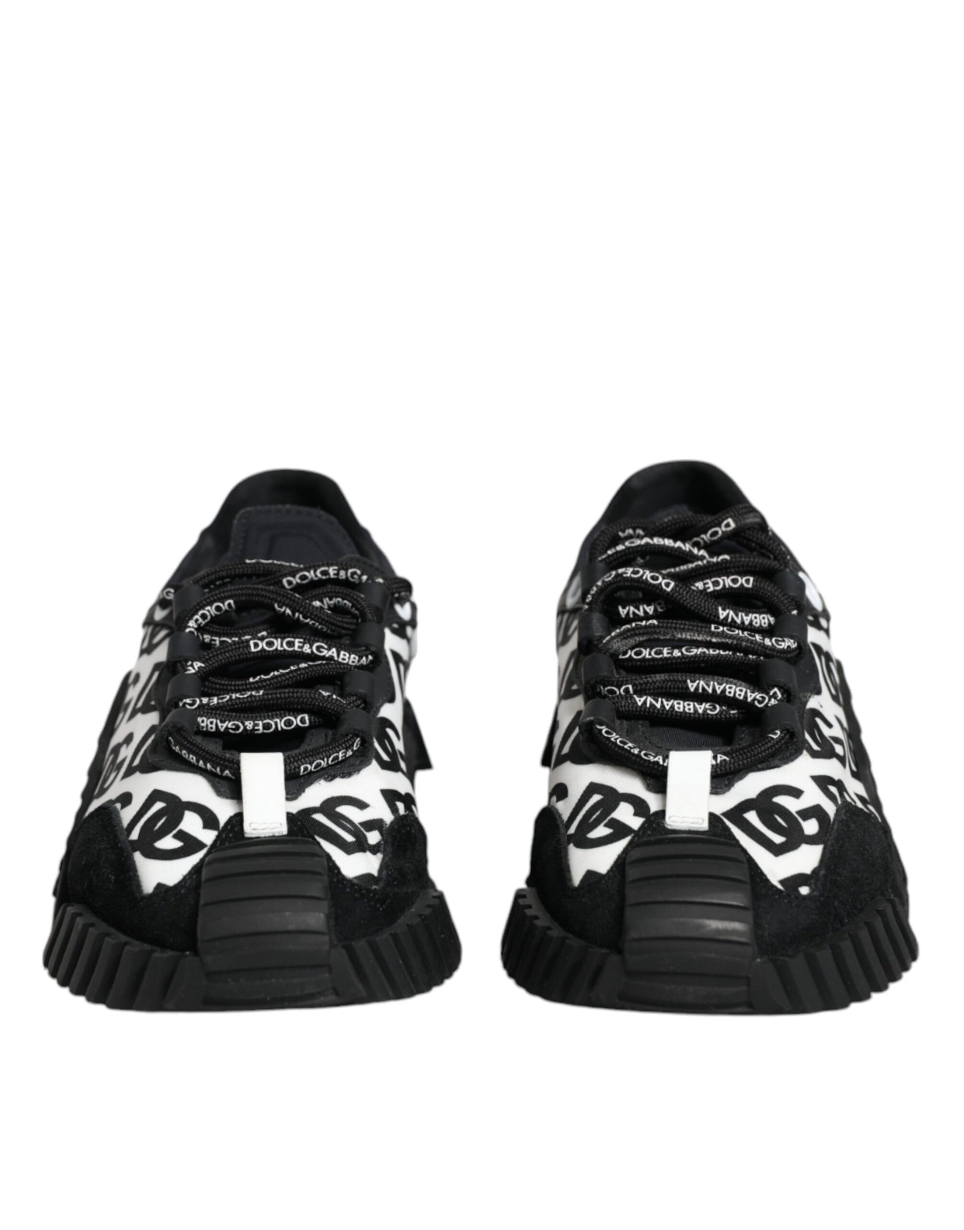 Zapatillas de deporte NS1 de caña baja con cordones y logotipo en color negro