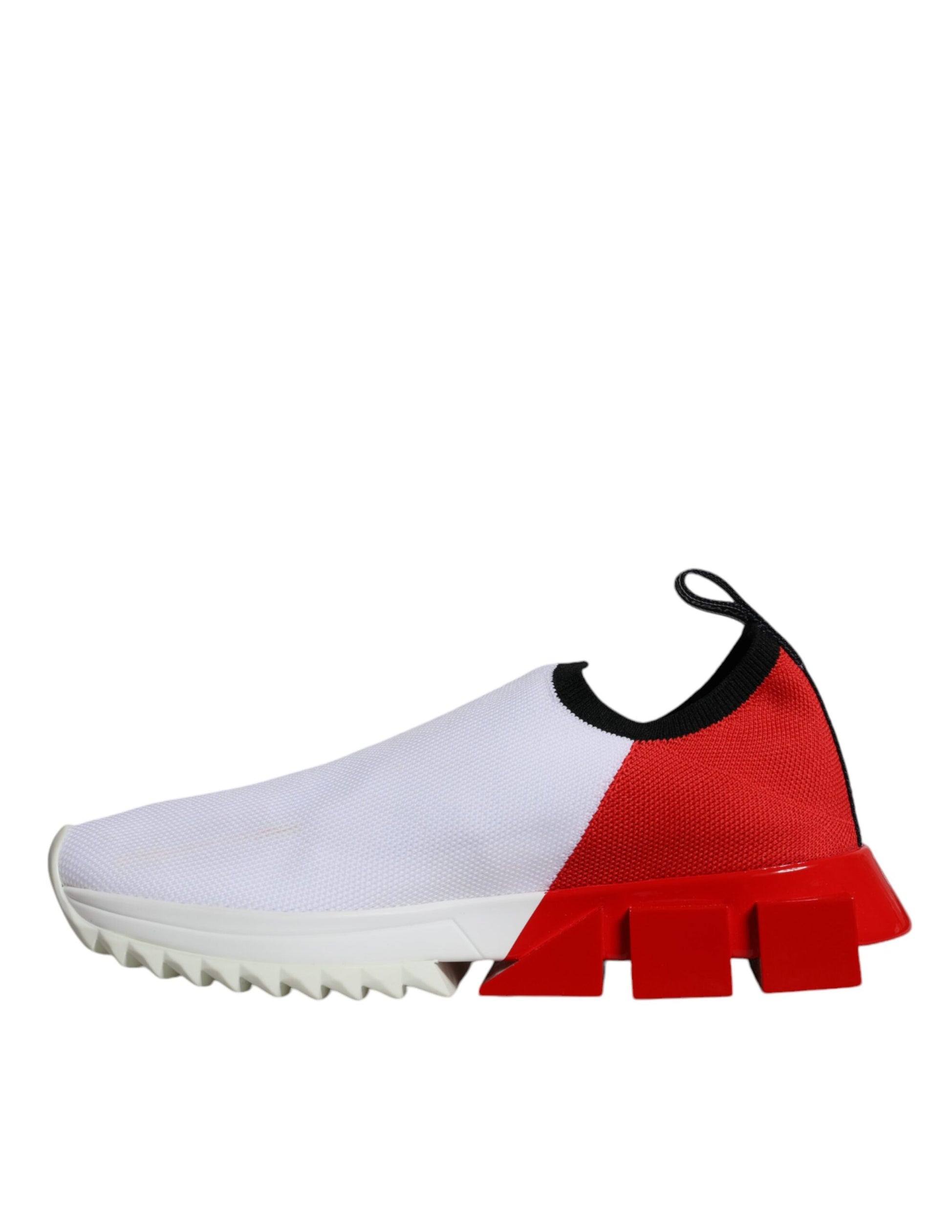 White Red Low Top Sorrento Men Sneakers Shoes