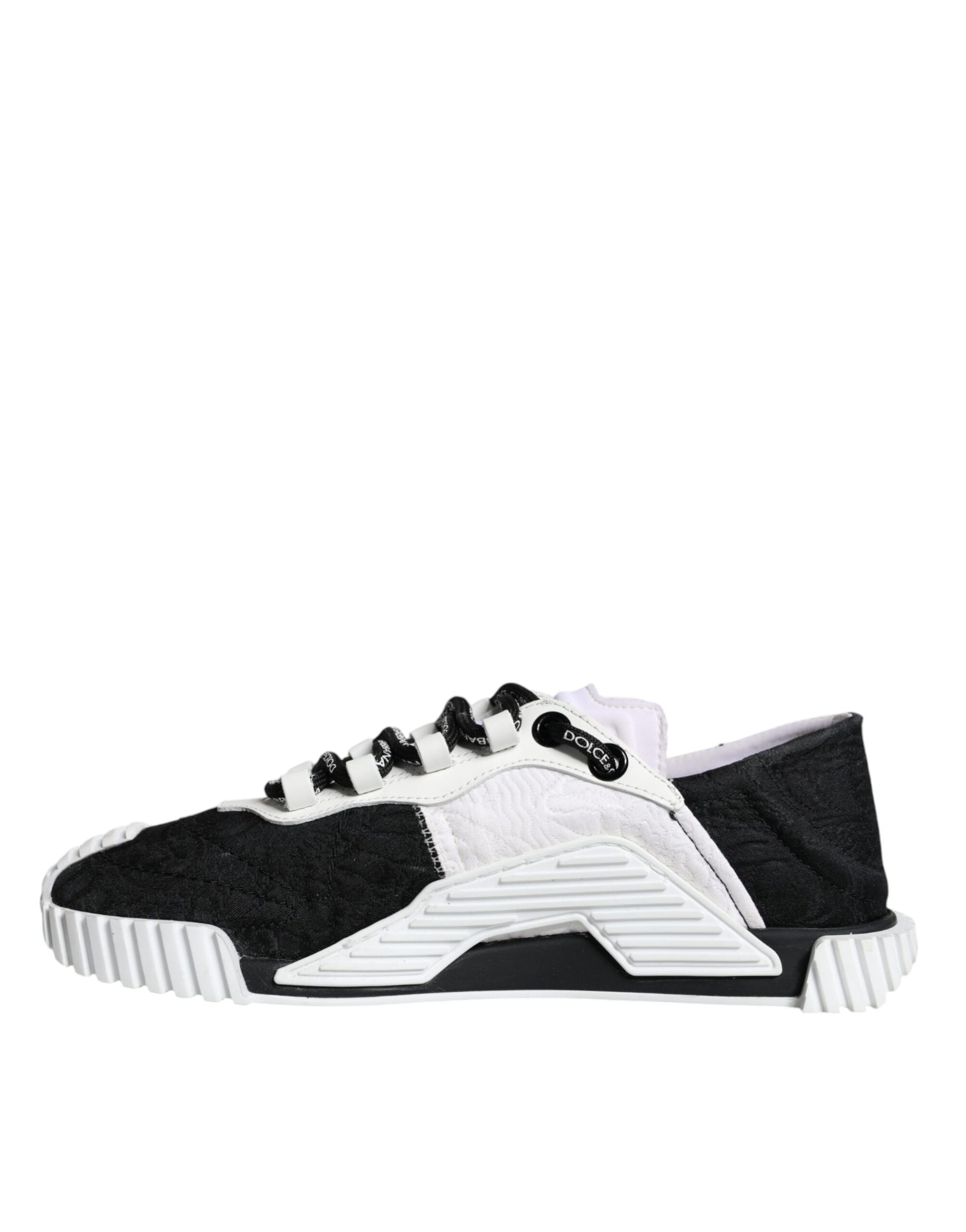 Weiß Schwarz Low Top NS1 Sneakers Schuhe