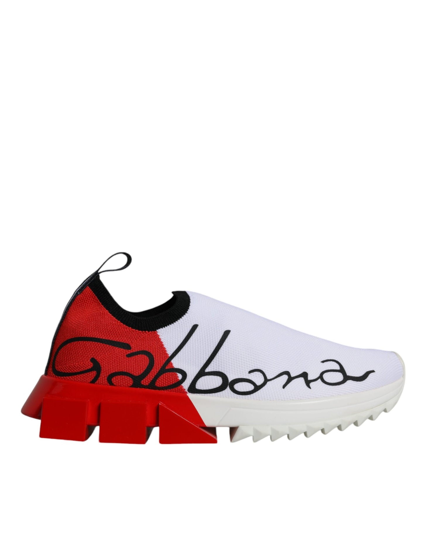 White Red Low Top Sorrento Men Sneakers Shoes