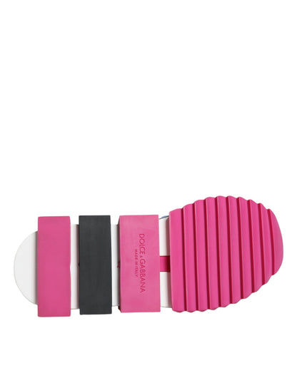 Zapatillas deportivas de caña baja con cristales Sorrento en color rosa