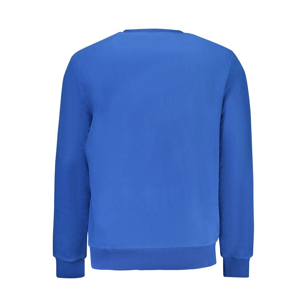 Blue Polyester Sweater