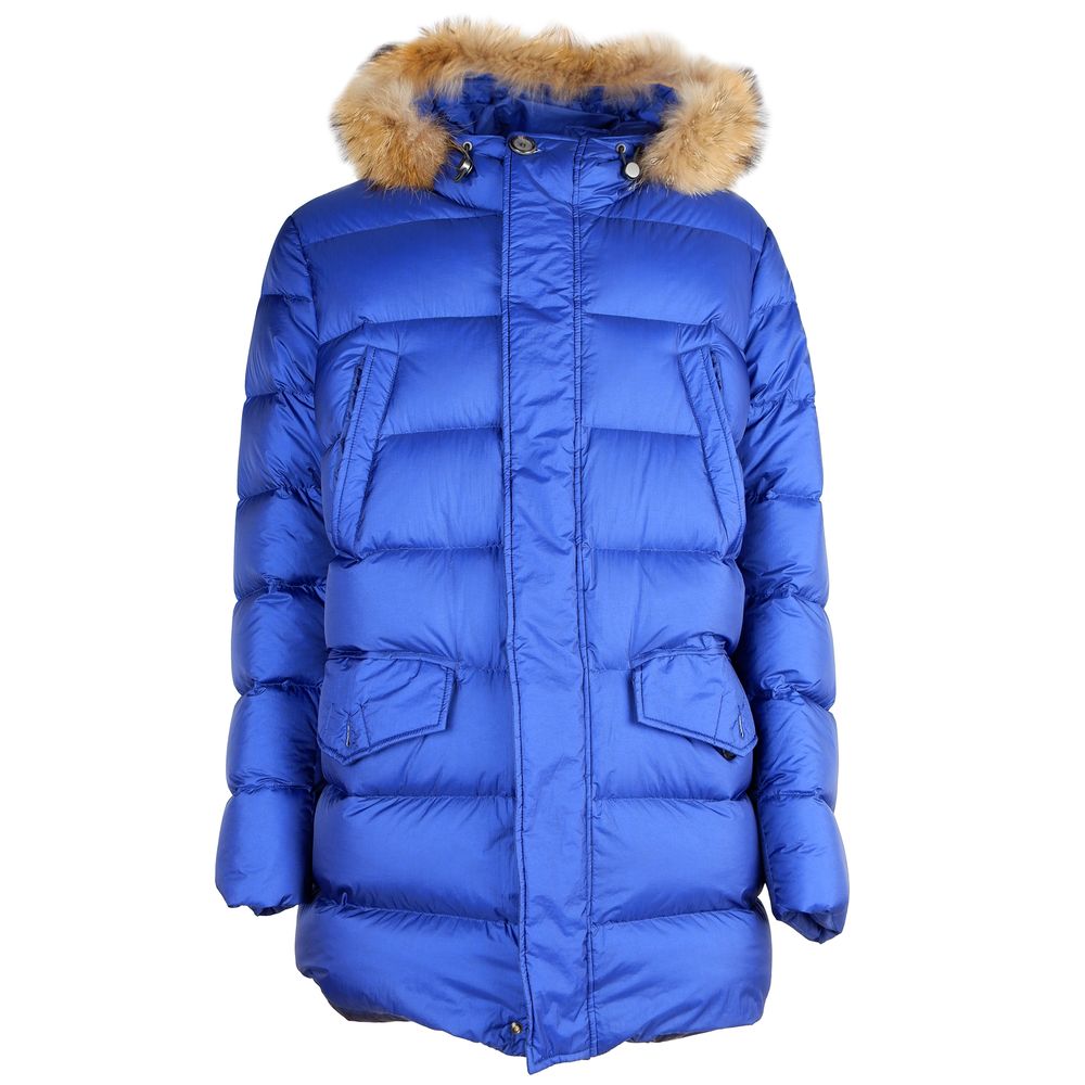 Blue Nylon Jacket