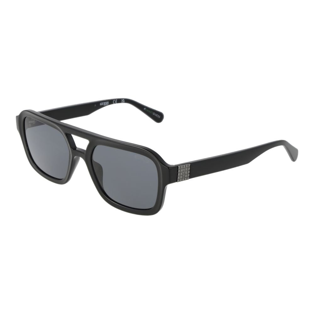 Schwarze Unisex-Sonnenbrille