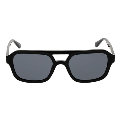 Schwarze Unisex-Sonnenbrille