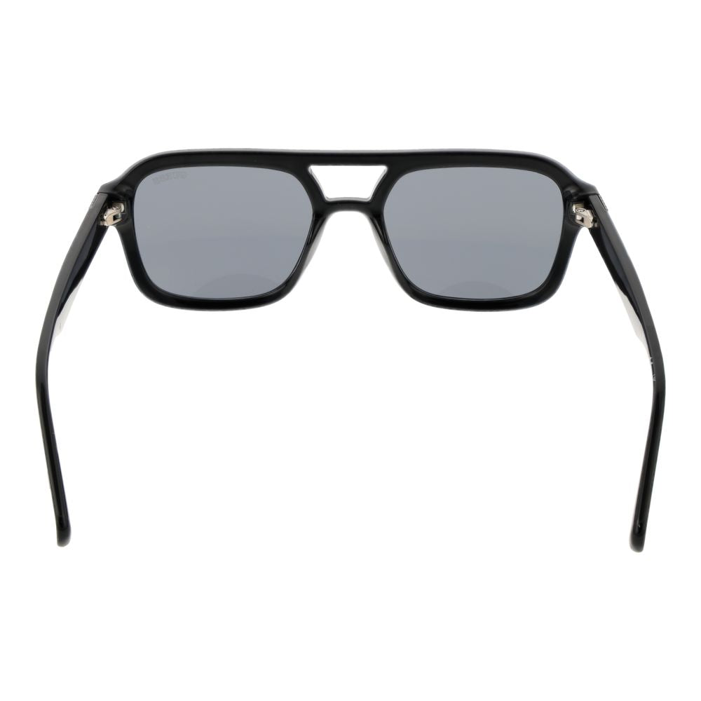 Schwarze Unisex-Sonnenbrille