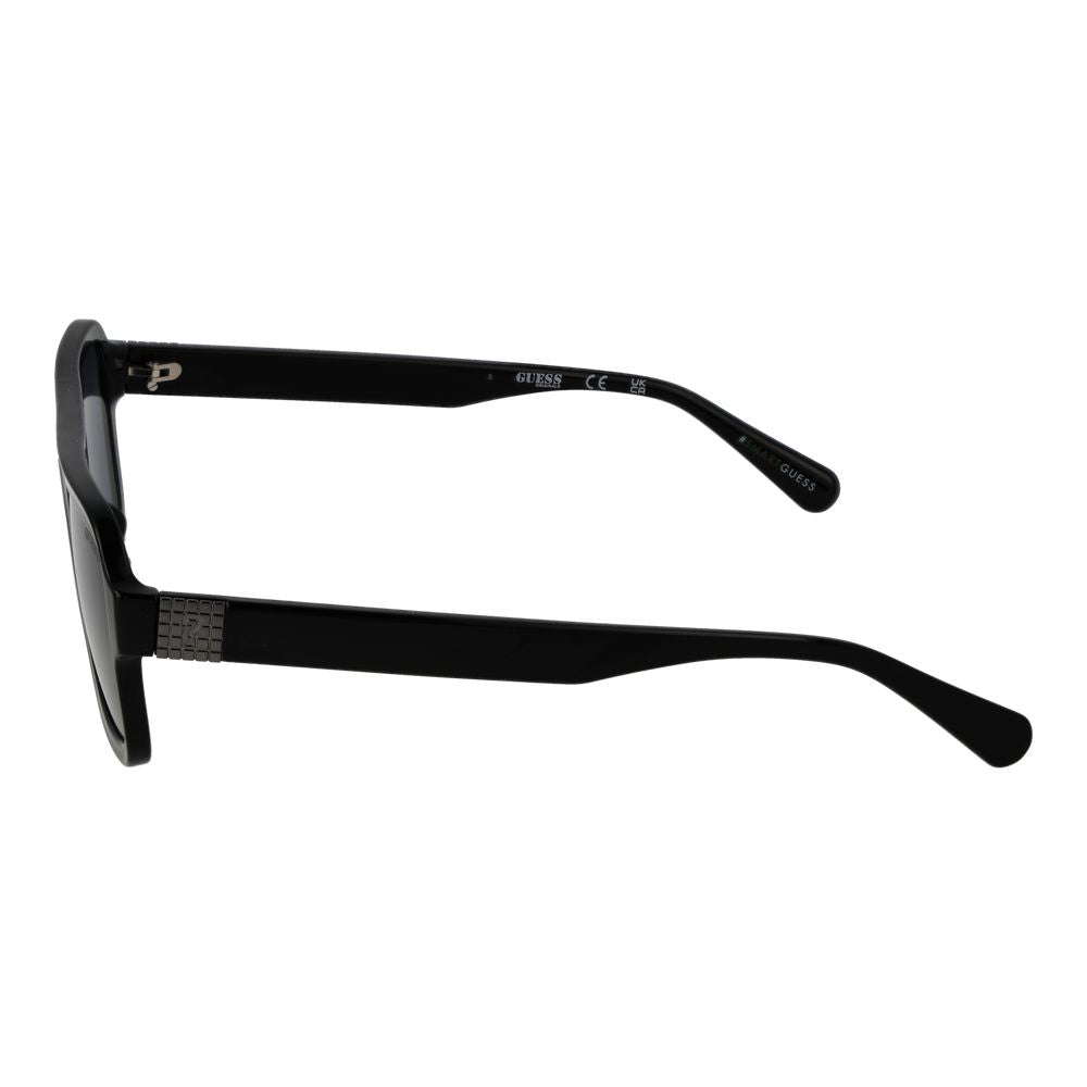 Schwarze Unisex-Sonnenbrille