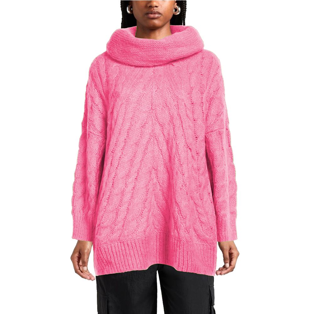 Pink Acrylic Sweater