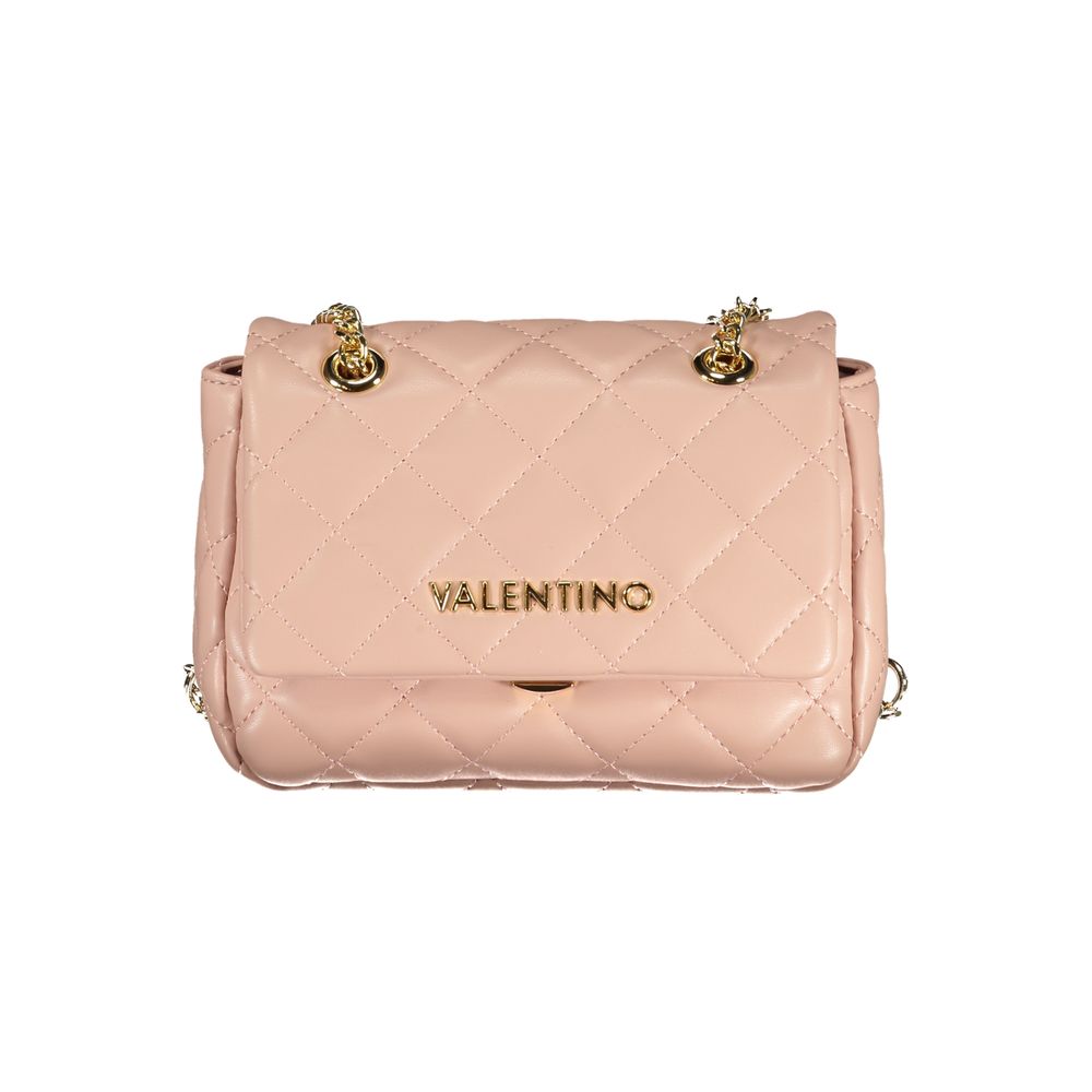 Bolso de mano de polietileno rosa