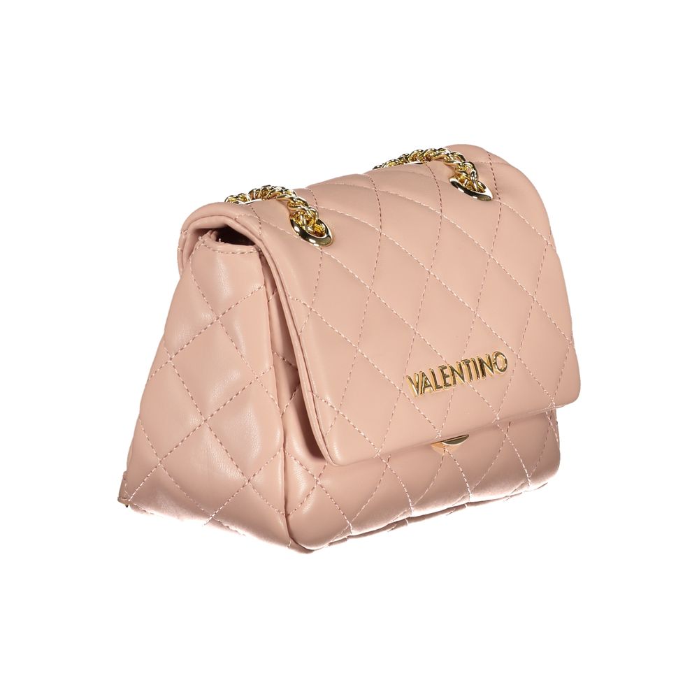 Bolso de mano de polietileno rosa