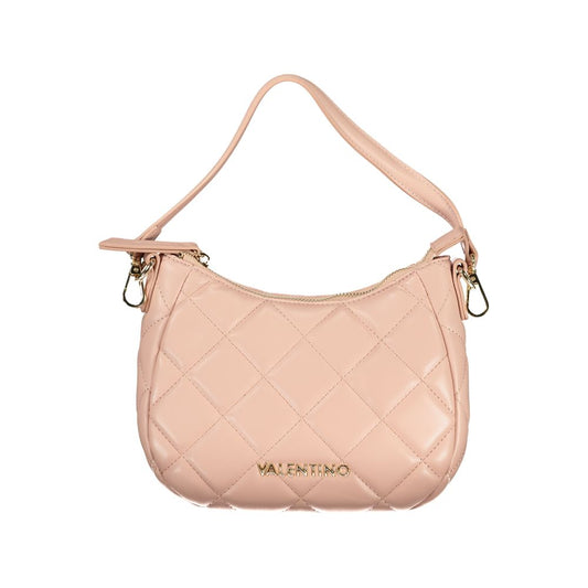 Bolso de mano de polietileno rosa