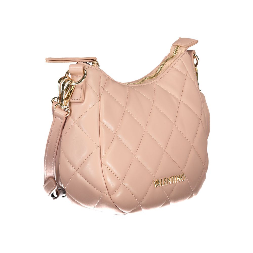 Bolso de mano de polietileno rosa