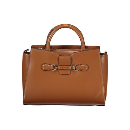 Brown Polyethylene Handbag