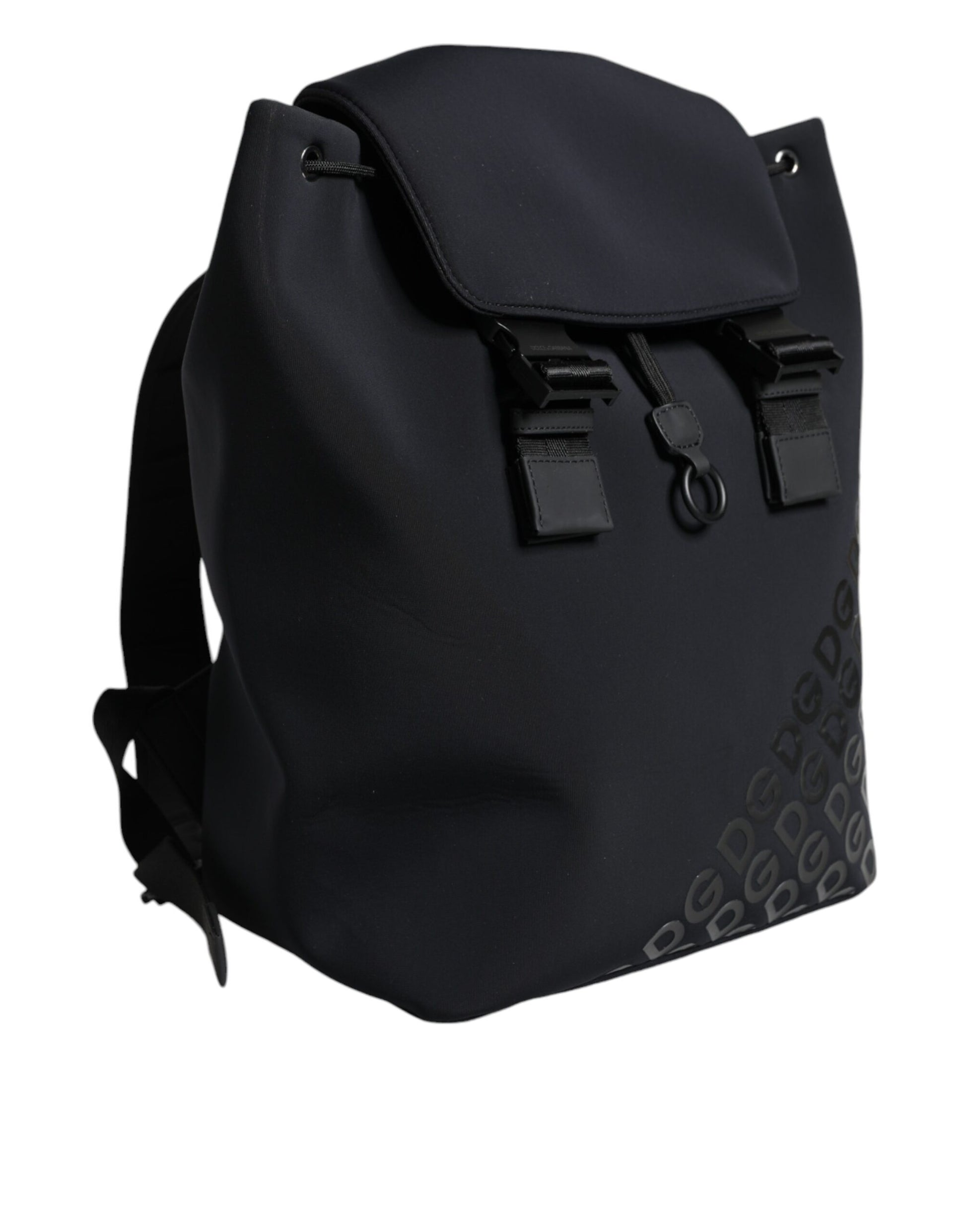 Mochila de viaje de neopreno DG Mania de color negro