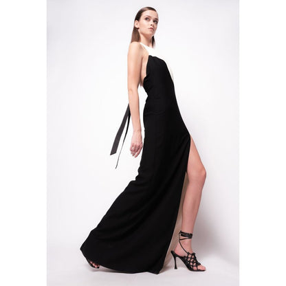 Black Viscose Dress