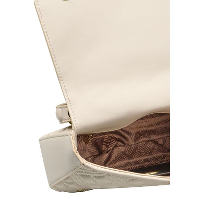 Beige Handtasche aus Polyethylen