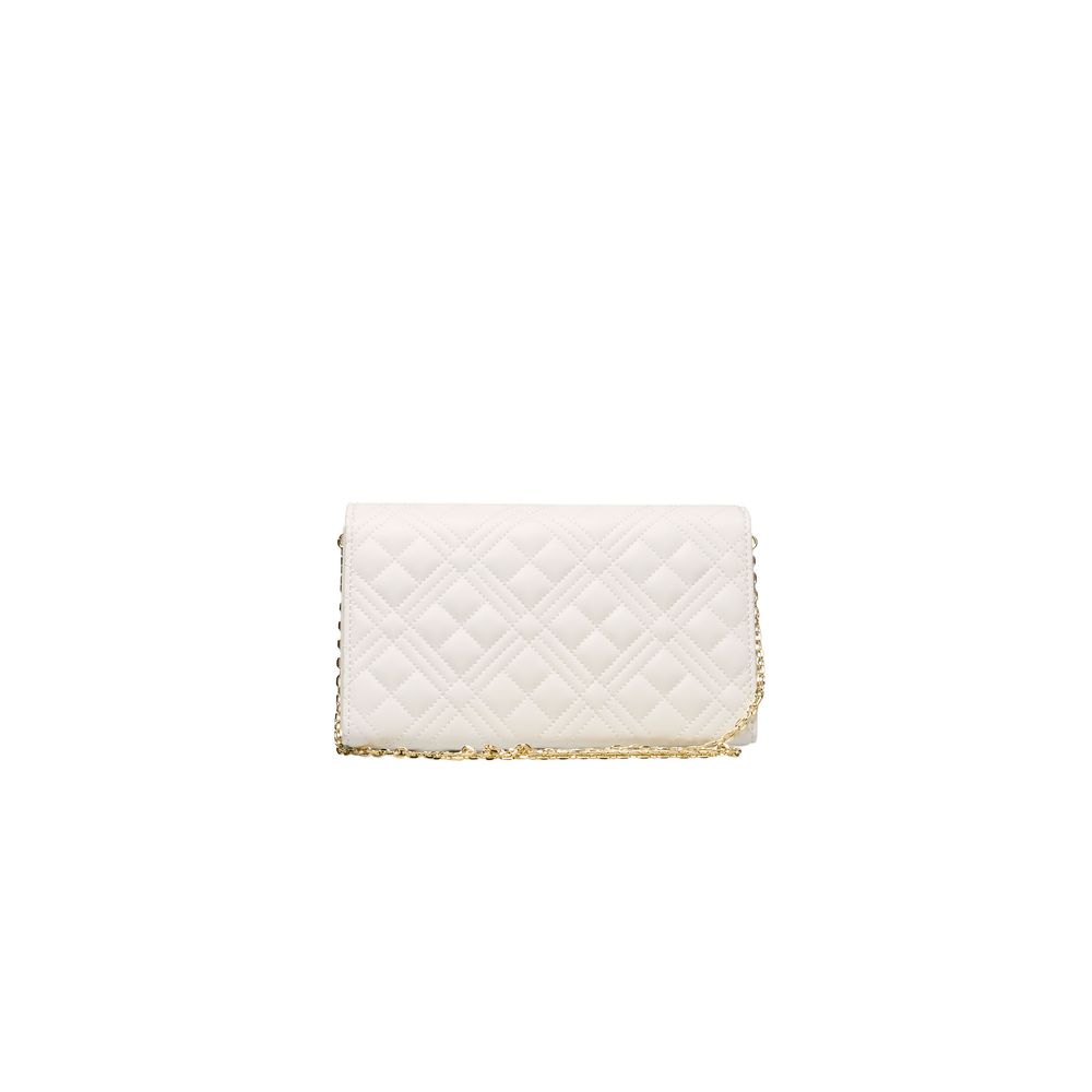 Bolso bandolera de polietileno blanco