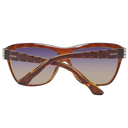 Brown Injected Sunglasses