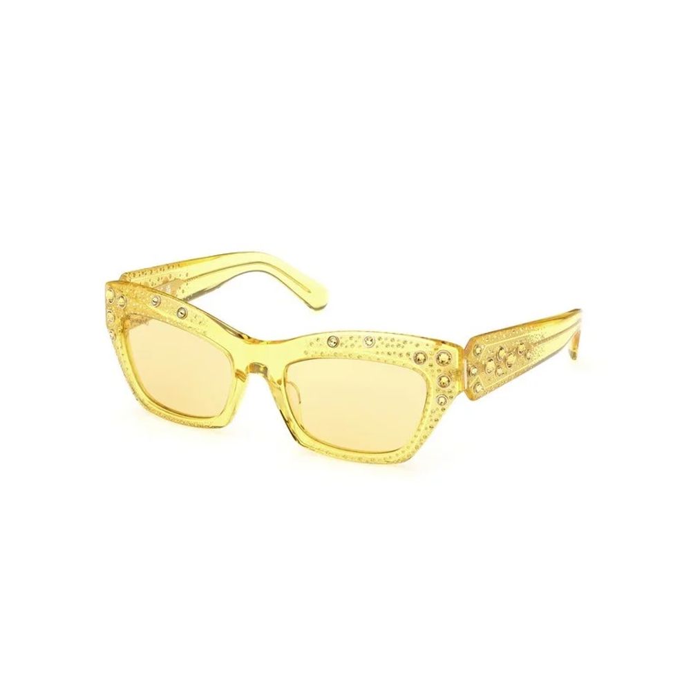 Yellow Plastic Sunglasses