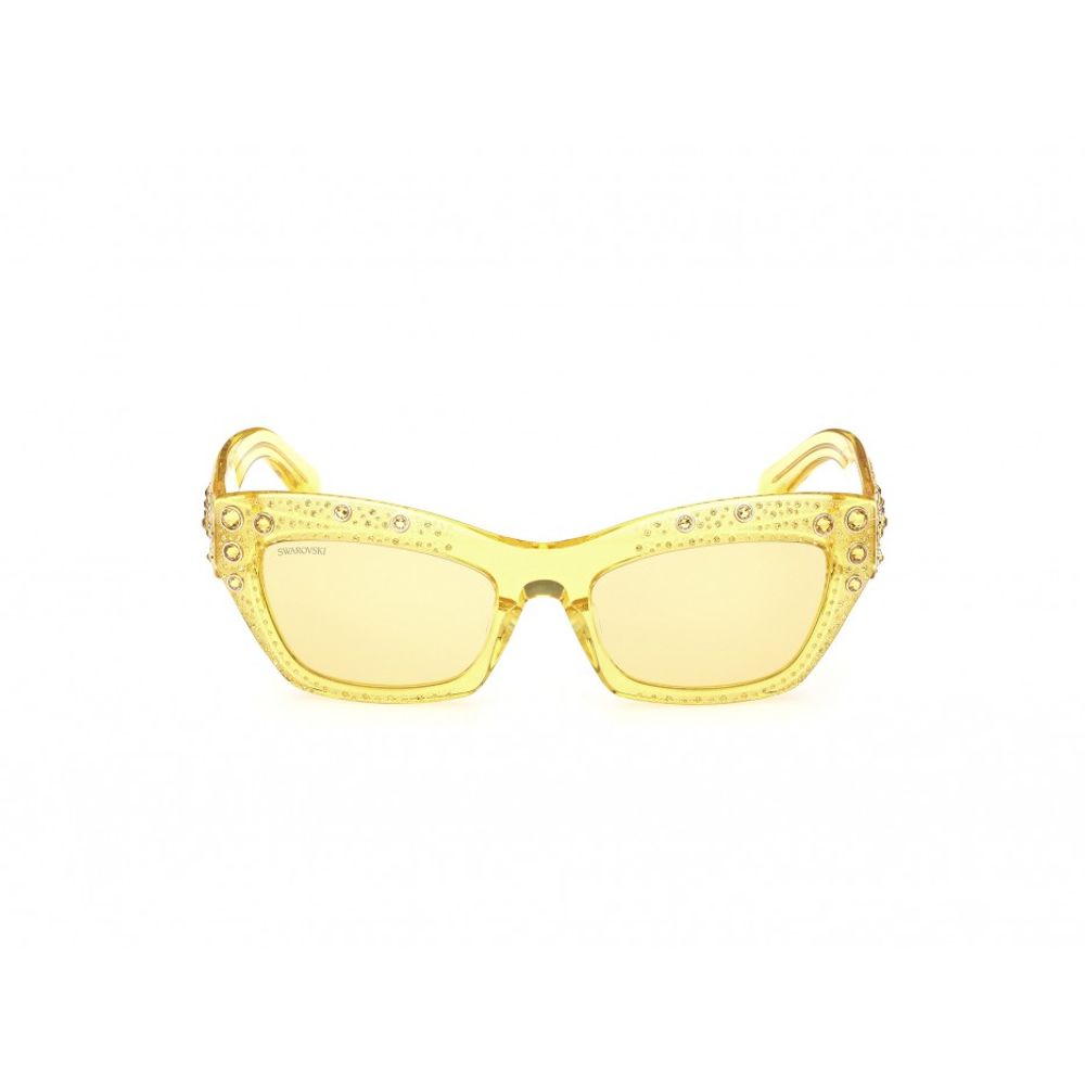 Yellow Plastic Sunglasses