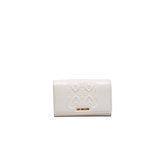 Bolso bandolera de polietileno blanco