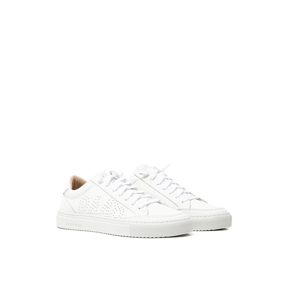 White Leather Sneaker