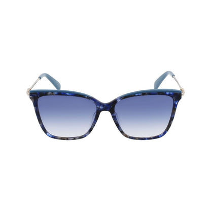 Gafas de sol de acetato azul