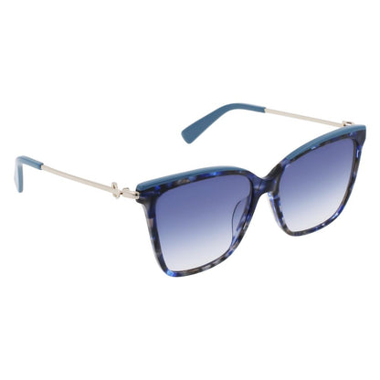 Gafas de sol de acetato azul